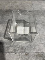 (46) NEW Clear Plastic Packet Holders / Caddy