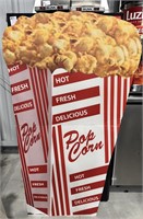 (2) Stand Up Cutouts - Film Clapper & Popcorn