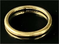 Tiffany & Co. 18k Gold Wedding Band