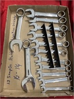 Snap On Stubby combination wrenches