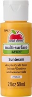 SM3704  Apple Barrel Sunbeam Acrylic Craft Paint,