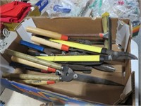 COLLECTION OF YARD TOOLS