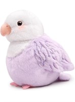 New FRANKIEZHOU Realistic Purple Peony Parrot