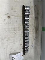 Snap On 1/2" drive 6 pt  7/16"-1 3/16"