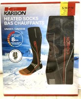 Karbon Heated Socks Size S/m