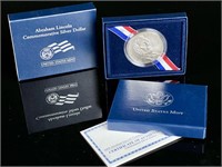 2009 Abraham Lincoln Fine SIlver Dollar