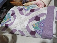 PURPLE PLAID QUILT