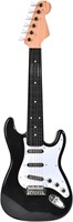 Guitar Toy for Kids, 6 Strings, 25 Inch, Black