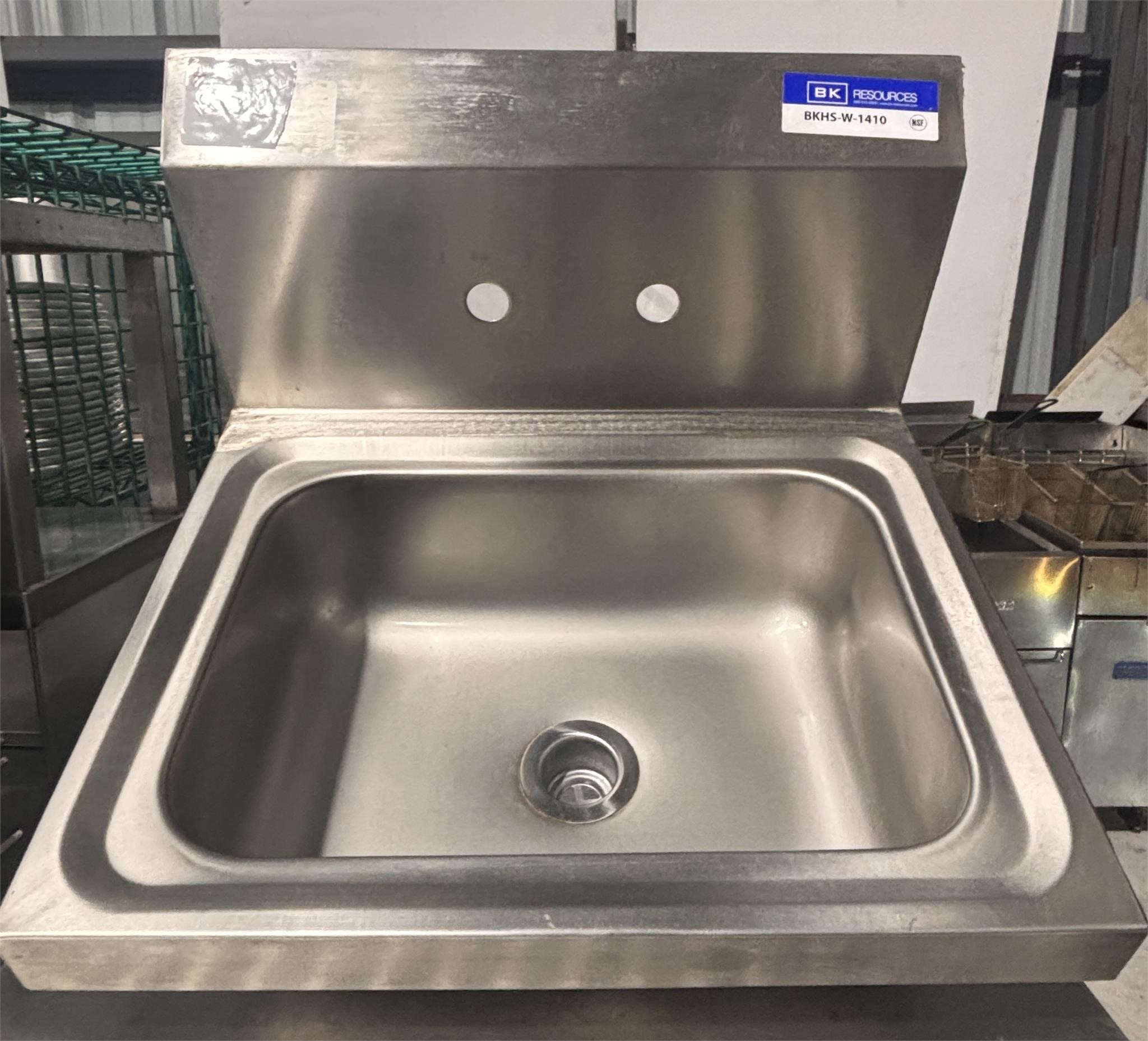 BK Resources All S.S. Hand Sink