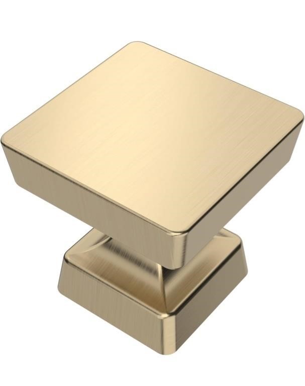 New Amerdeco 9 Pack Brushed Gold Cabinet Knobs