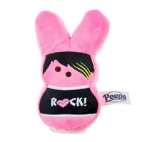 SM3737  Peeps 6" Plush Scented Bunny Pink Emo Rock