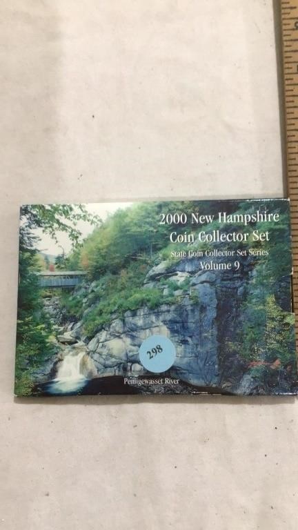 2000 New Hampshire coin collector set