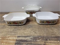 Vintage Corning Ware with Lid