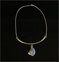 Lapis Sterling Silver Indian Necklace