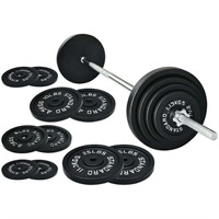FM7656  Athletic Works Standard Weight Set, 100 lb