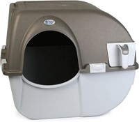 FM7664  Omega Paw Self Cleaning Litter Box GreyPP