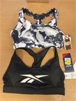 TWO BRAND NEW SMALL SPORTS BRAS / SHIPS