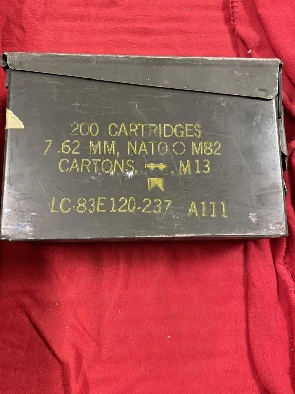 Ammo Box 31/2"w x10" Lx 7" D