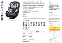 FM7667  Safety 1st Grow and Go All-in-One Car Seat