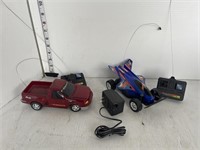 2 RC cars