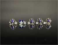 Lapis Sterling Silver Ring Lot of 5