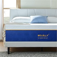 Molblly King Size Mattress, 12 Inch Cooling-Gel