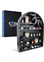$55 cozy display crystal display shelf