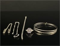 Collection of Various Sterling Silver