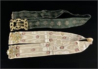Antique Victorain Art Noveau Belts