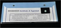Certified 1.04 Carat Opal W/ Papers