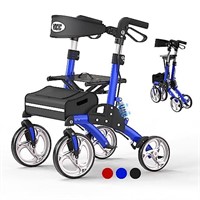 2 in 1 Walkers for Seniors with Seat, VOCIC