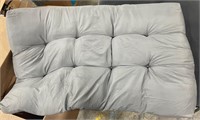FB2757  Grey Cushion, 50 x 31 x 3 inches