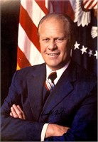 Autograph Signed Gerald R. Ford Poster