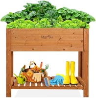 $90 Raised Garden Bed Wood Planter Box