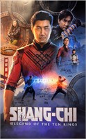 Autograph Signed Shang Chi Poster