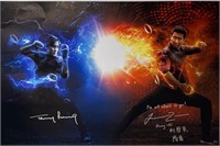 Autograph Signed Shang Chi Poster