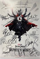 Autograph Signed Doctor Strange 2 Poster