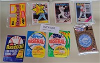 7 ASSORTED TRADING CARD PACKS