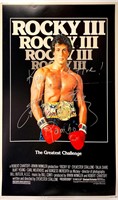 Autograph Signed Rocky Poster