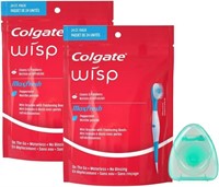 2pk Colgate Wisps - Disposable toothbrushes