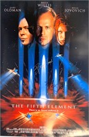 Autograph Signed 5th Element Poster