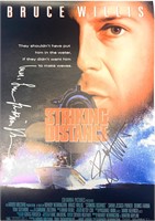Autograph Signed Striking Distance Poster