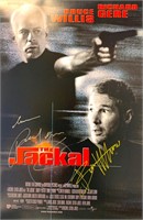 Autograph Signed Jackal Poster
