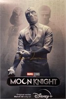 Autograph Signed Moon Knight Poster