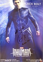 Autograph Signed Inhuman Poster