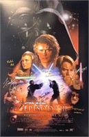 Autograph Signed Star Wars Revenge Poster