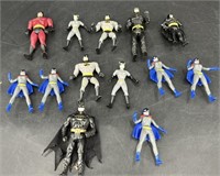 13 Vintage Batman Comic Figurines