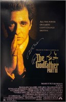Autograph Signed Godfather Poster