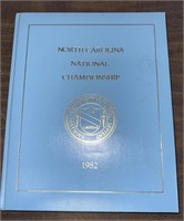North Carolina National Championship 1982 book
