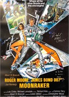Autograph 007 Moonraker Poster